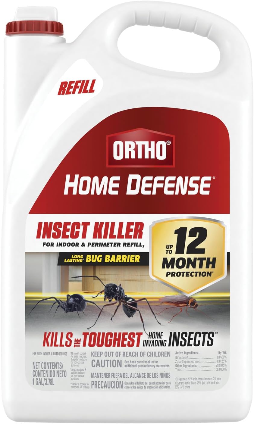 Insecticida Ortho Home Defense 1gal para interiores y perímetros