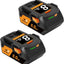 2 Baterías 8000 mAh para Taladro Ridgid 18 V