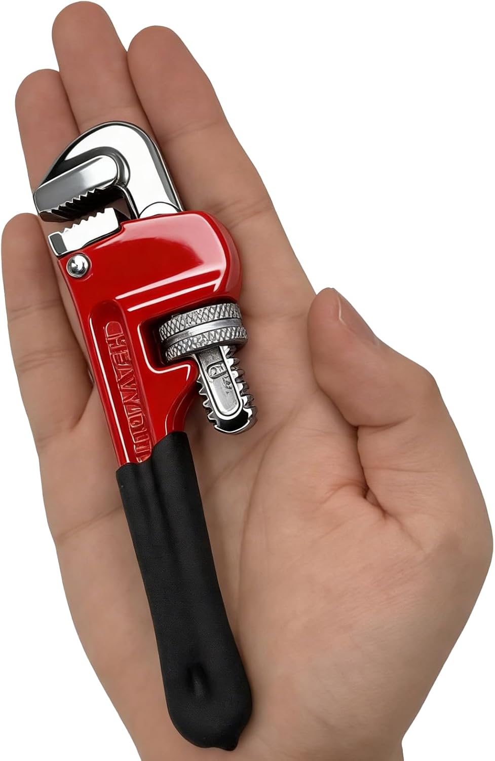 Llave tubo ajustable 6pulg alta resistencia rojo
