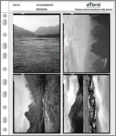 50 Hojas Almacenamiento Archivos 4x5 Negativas