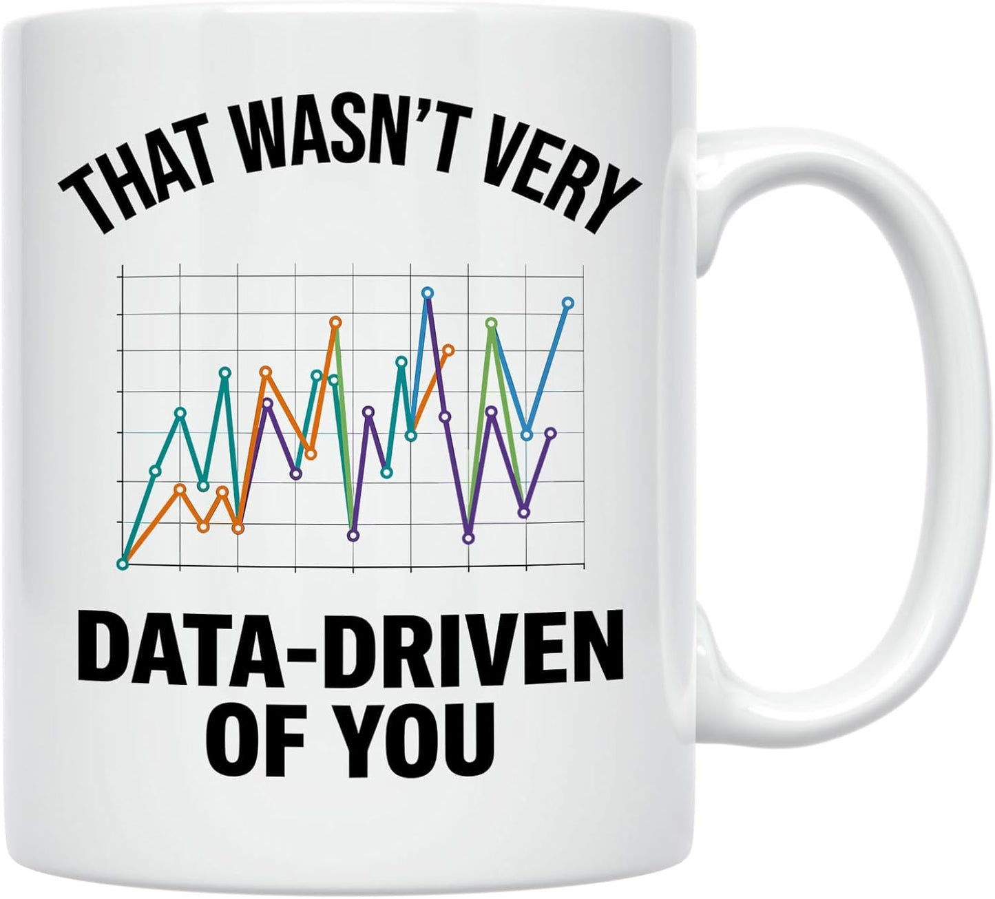 Taza de café divertida para analistas y estadísticos Casitika