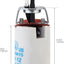 Candelabro cerámica E12 soporte lámpara 11.8pulg set 4