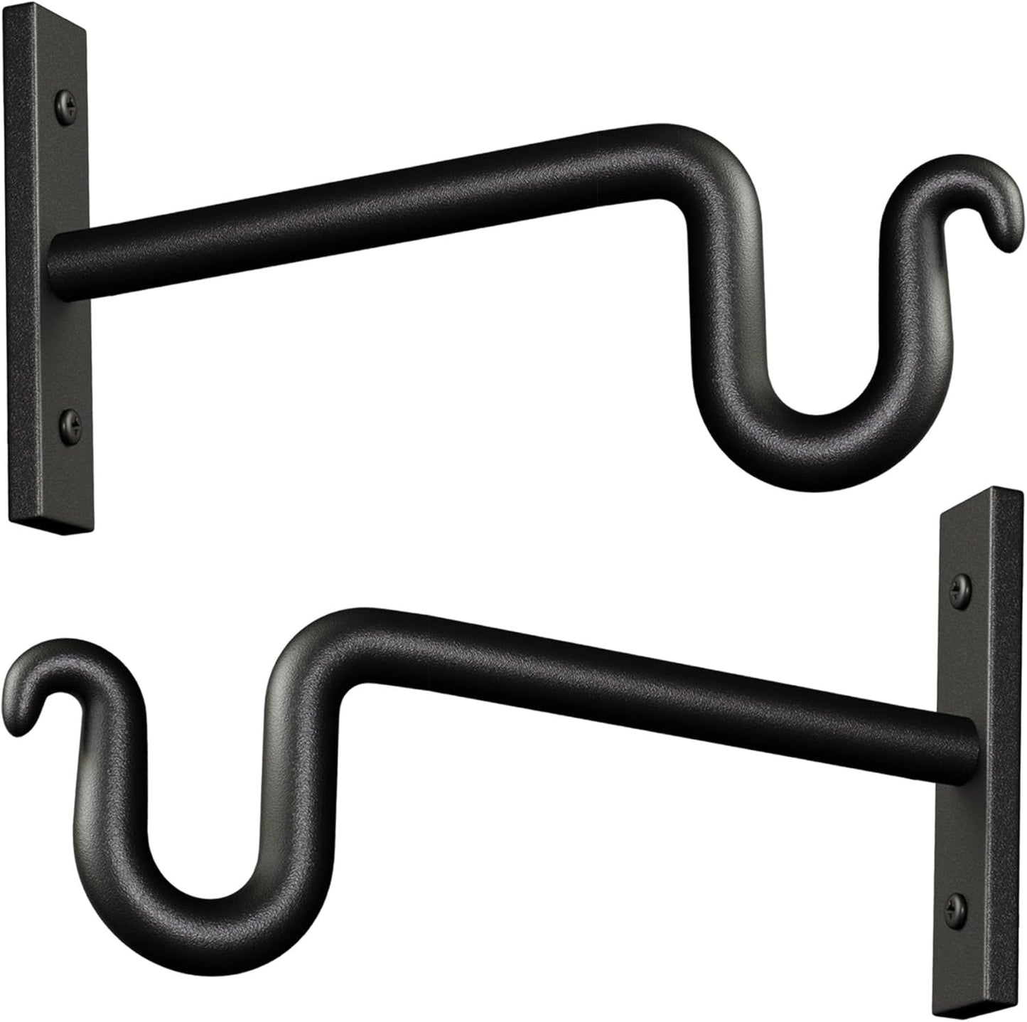 2 Ganchos Pared Metal para Colgar Plantas 6pulg