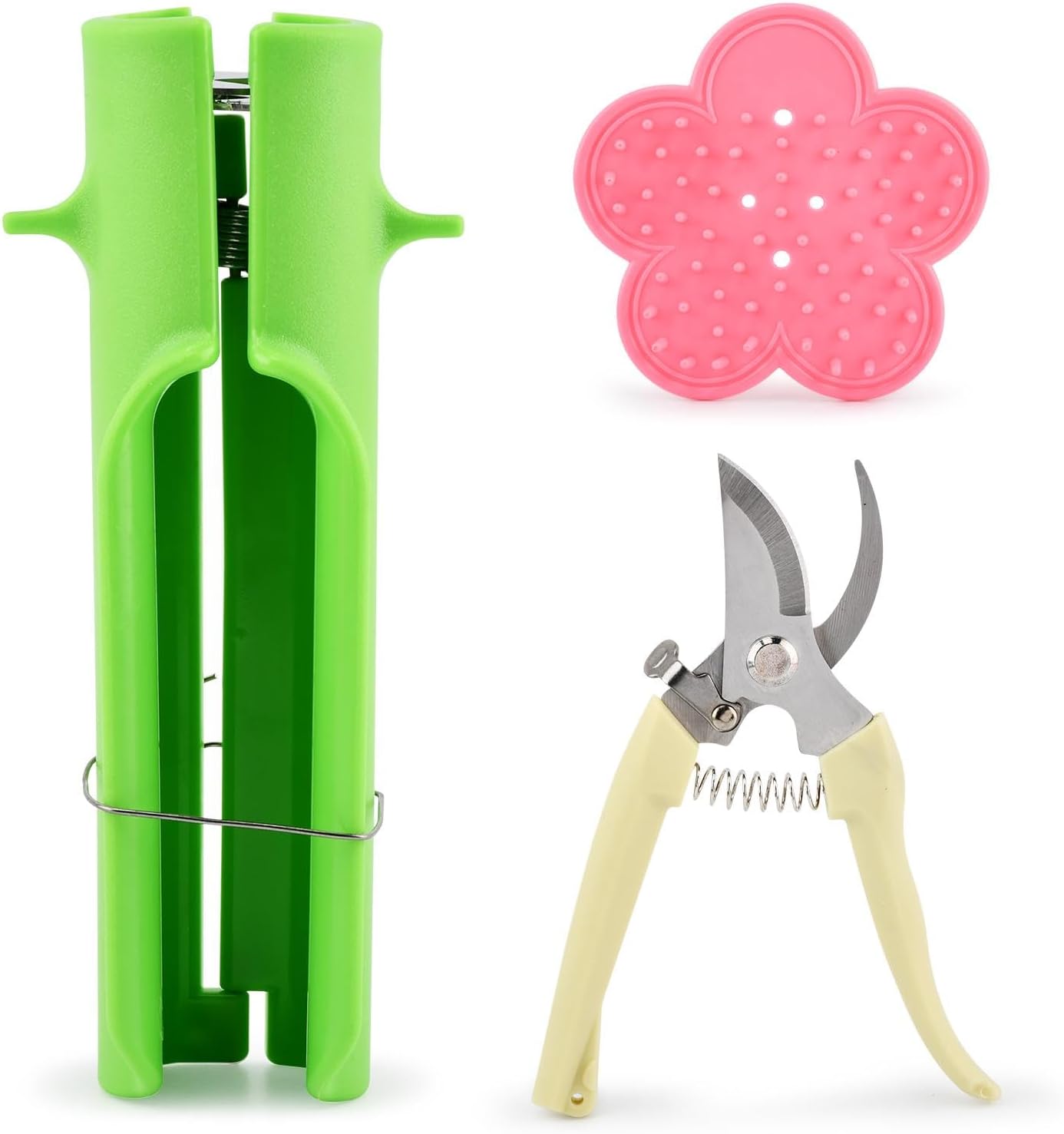Herramienta pelar espinas rosas 3en1 con proteccion
