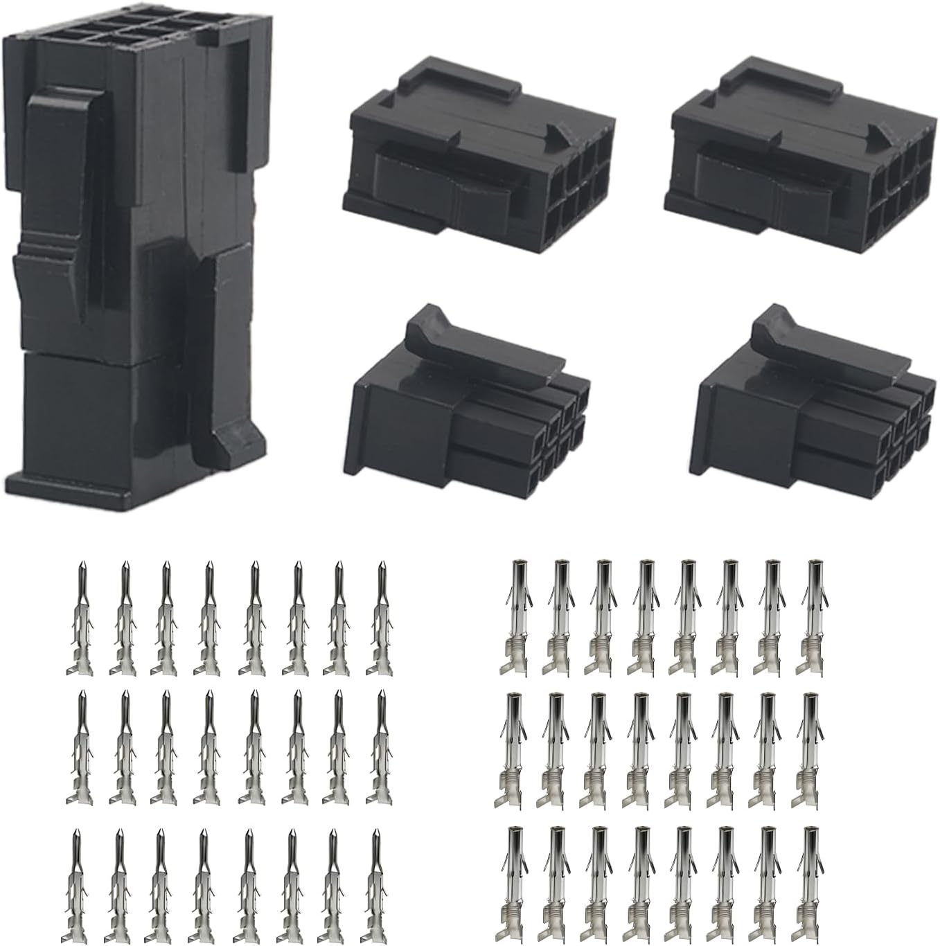 3 Set Conectores 8 Pines 18-24 AWG Industria Comp Molex