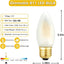 Bombilla LED E26 40W 2700K blanco cálido 400lm