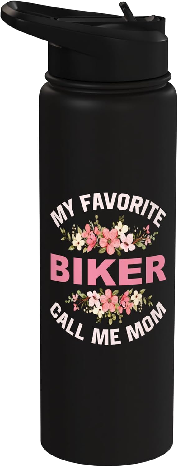 Botella agua térmica acero inox para motociclista