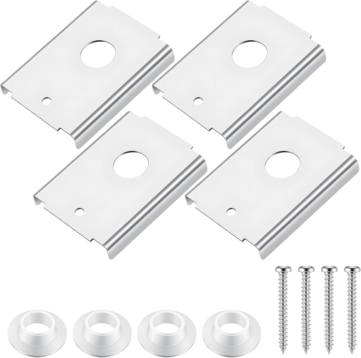 Kit reparación puerta plegable 4 pzas soporte junta