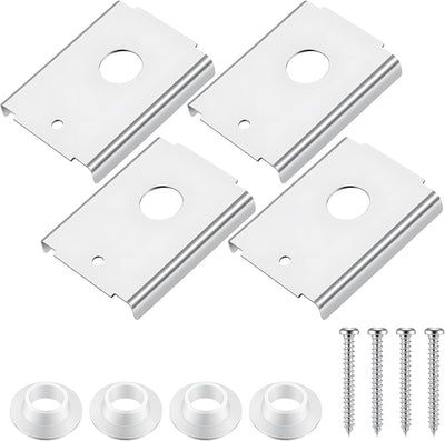 Kit reparación puerta plegable 4 pzas soporte junta