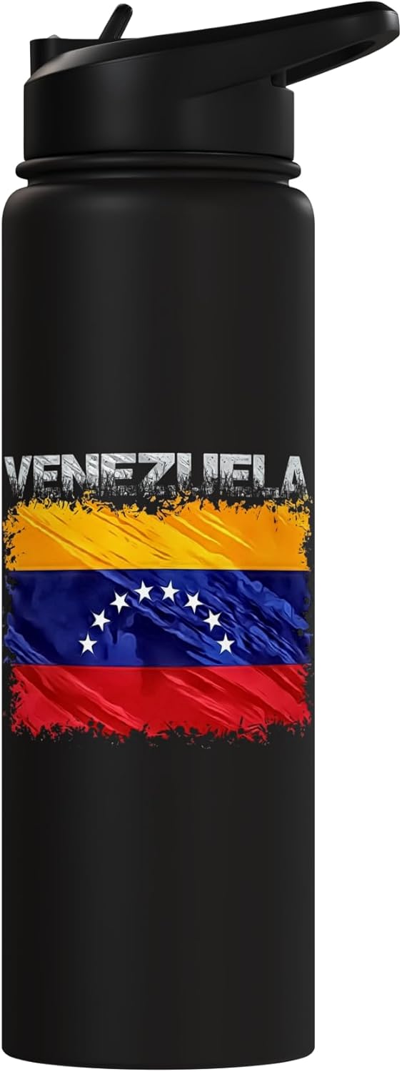 Botella agua acero inox aislada Venezuela