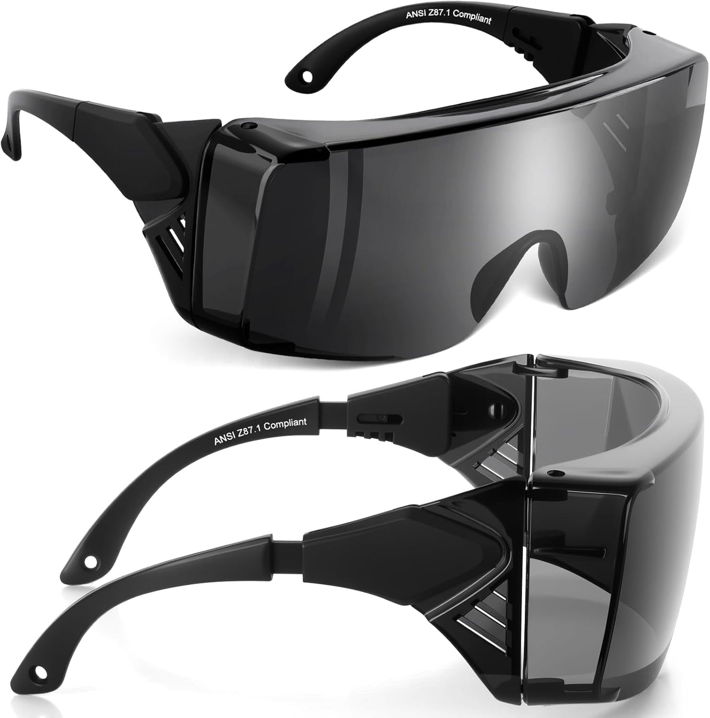 Anteojos seguridad antiniebla ANSI UV400 patillas ajustables