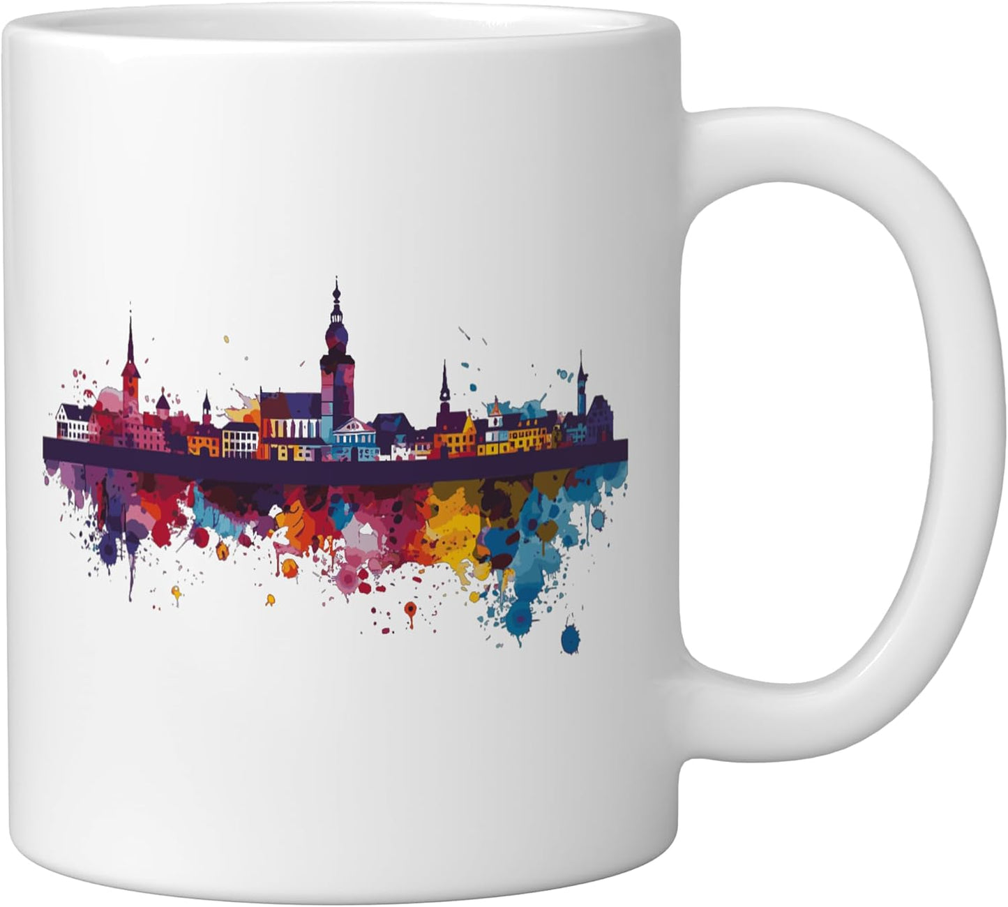 Taza Cerámica Blanca