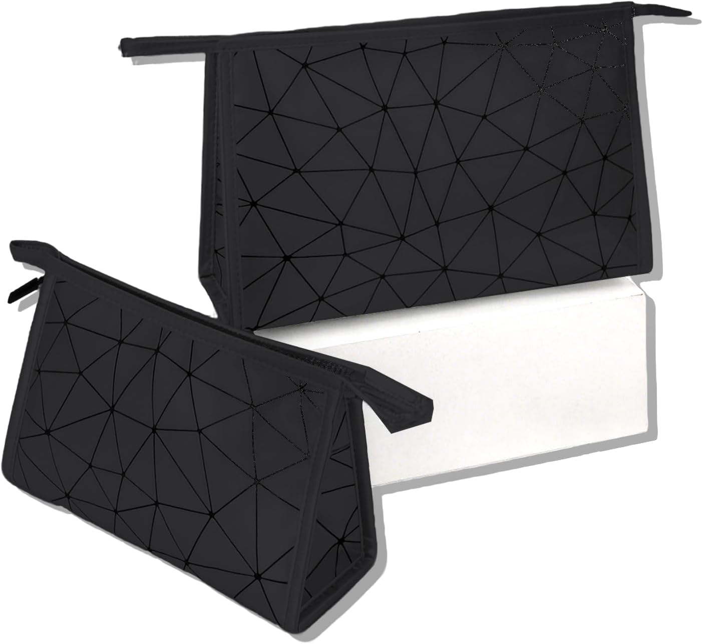 Set 2 Bolsas Impermeables Almacenamiento Cosméticos