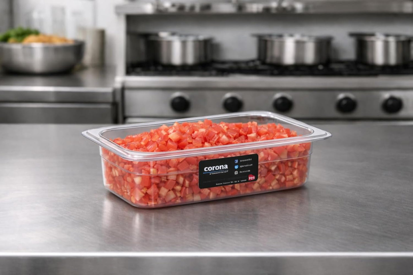 Charola Gastronómica Policarbonato 24 Pzas Sin Tapas