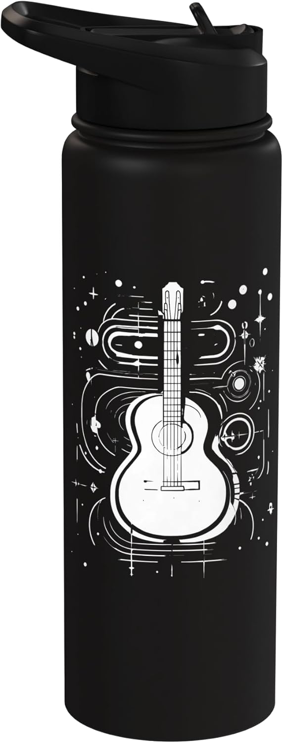 Botella de agua aislada de acero inoxidable para músicos