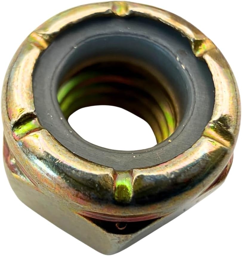 Tuercas bloqueo nailon 3/8pulg resistentes vibraciones grado C