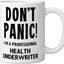 Taza Cerámica Blanca Health Underwriter