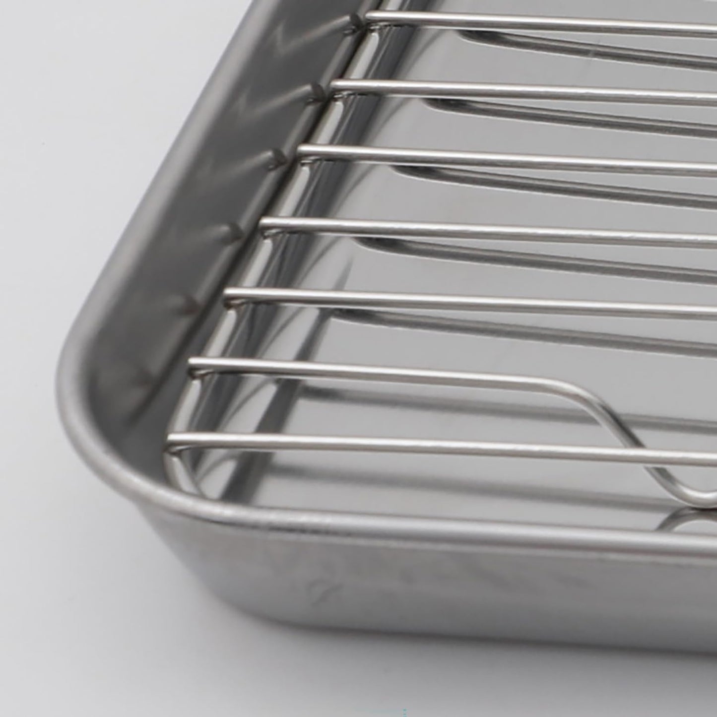 4 Pzas Bandejas Acero Inox Bento 30.4oz