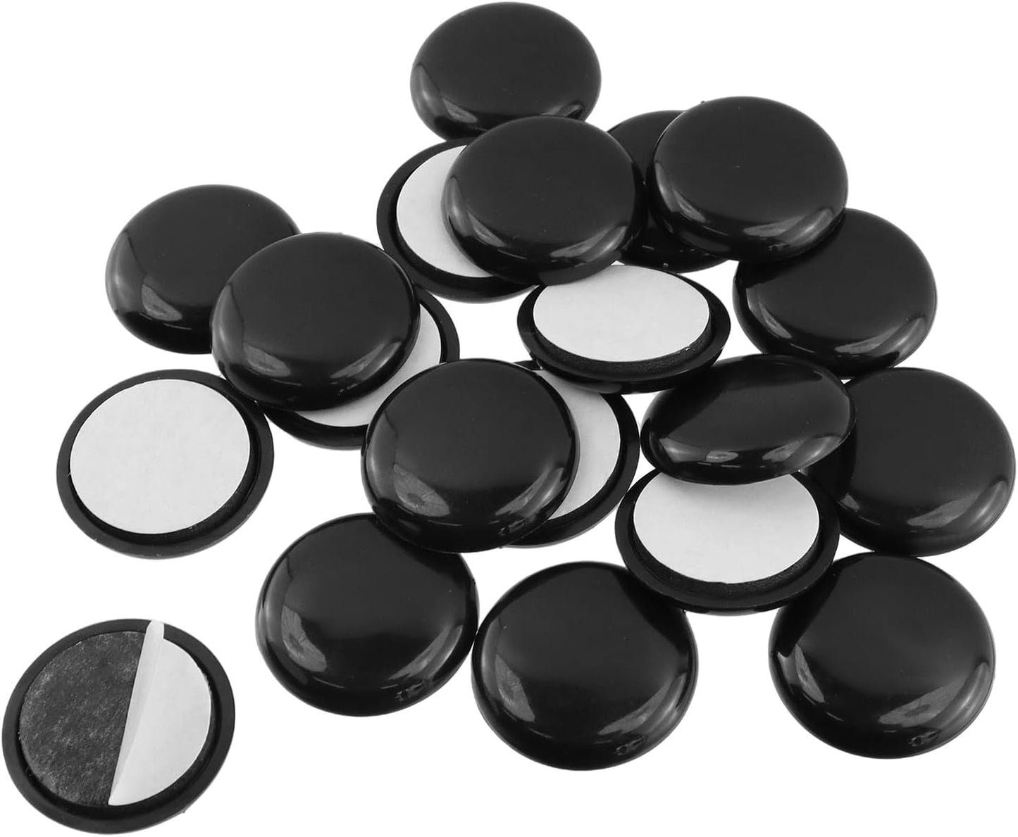 20 Deslizadores Muebles Redondos 1.25pulg Protector Suelo