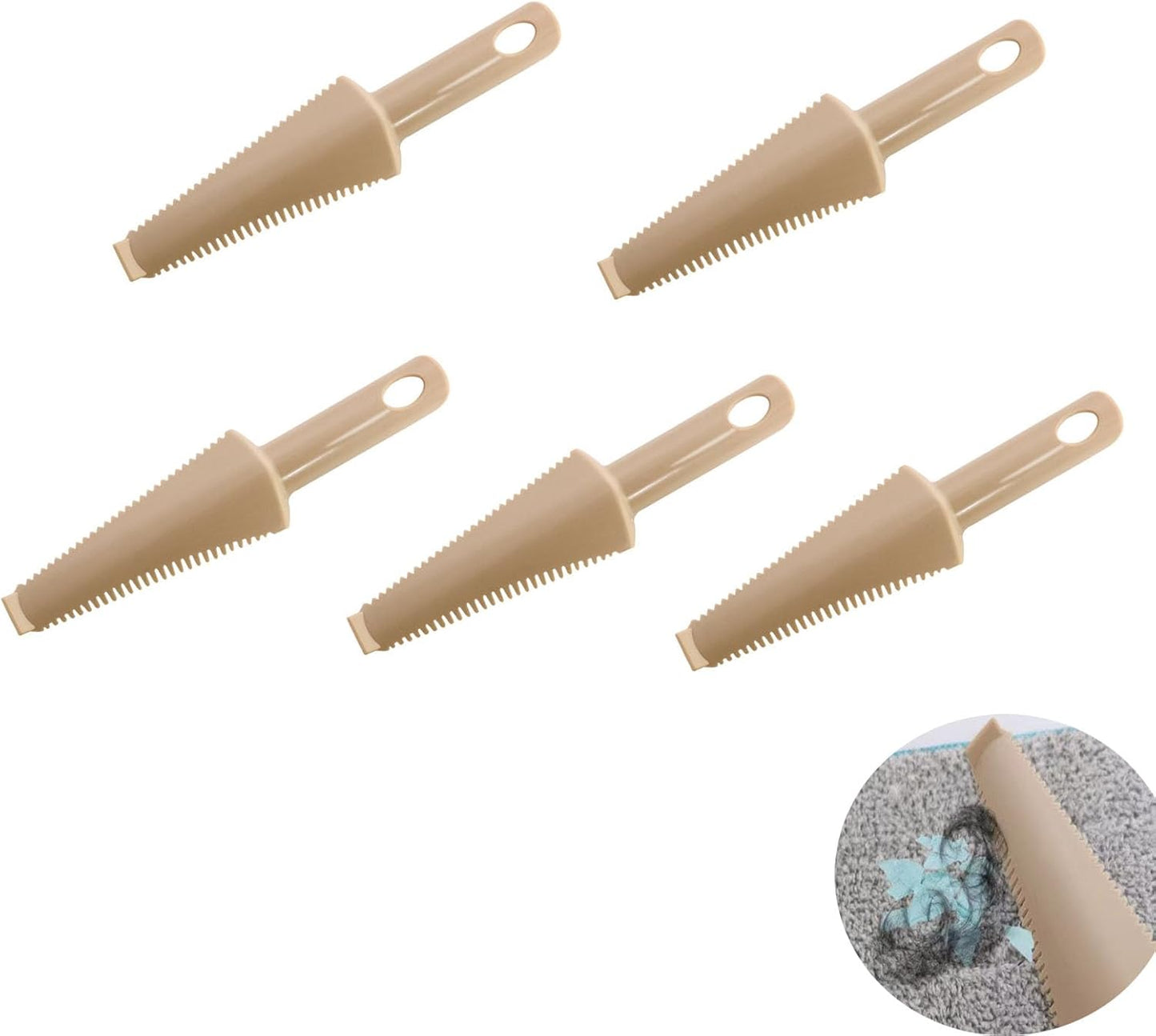 5 Raspadores trapeador microfibra cepillo alta resistencia