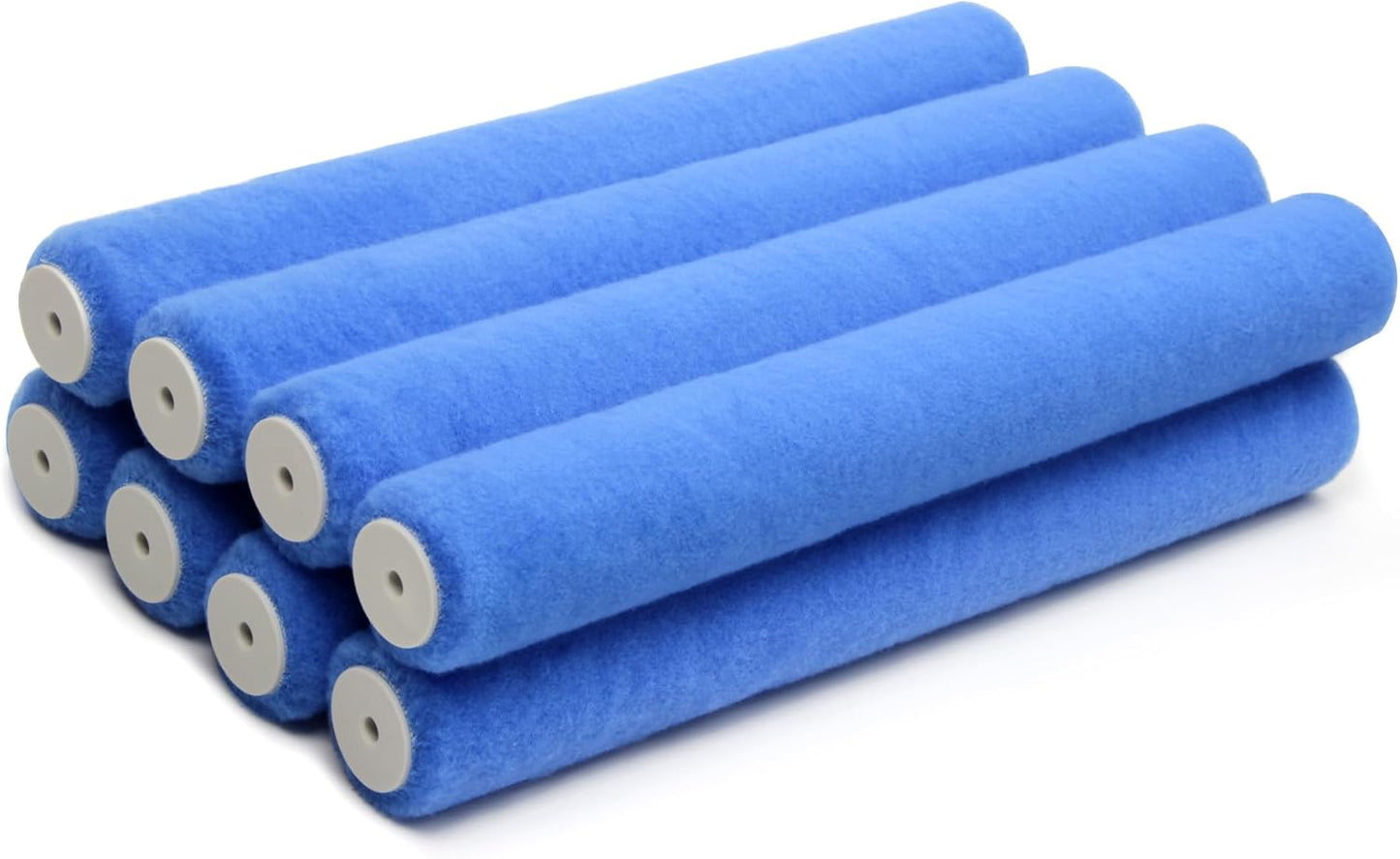 Rodillo pintura 18pulg set 8 cubiertas fibra poliéster profesional