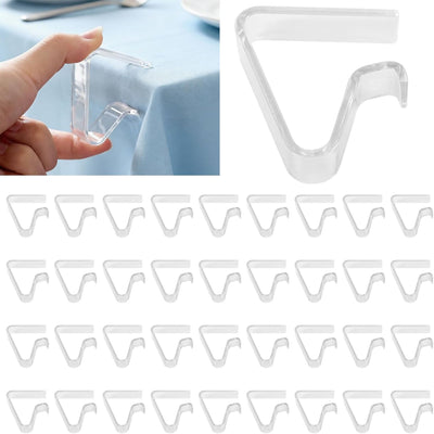 Clips transparentes para mantel Tecbeauty 36 unidades