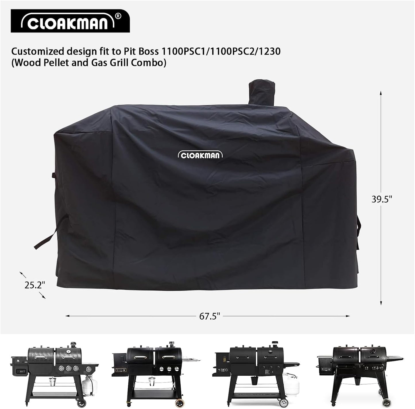 Cubierta parrilla Pit Boss Pro Series PB1100PSC2
