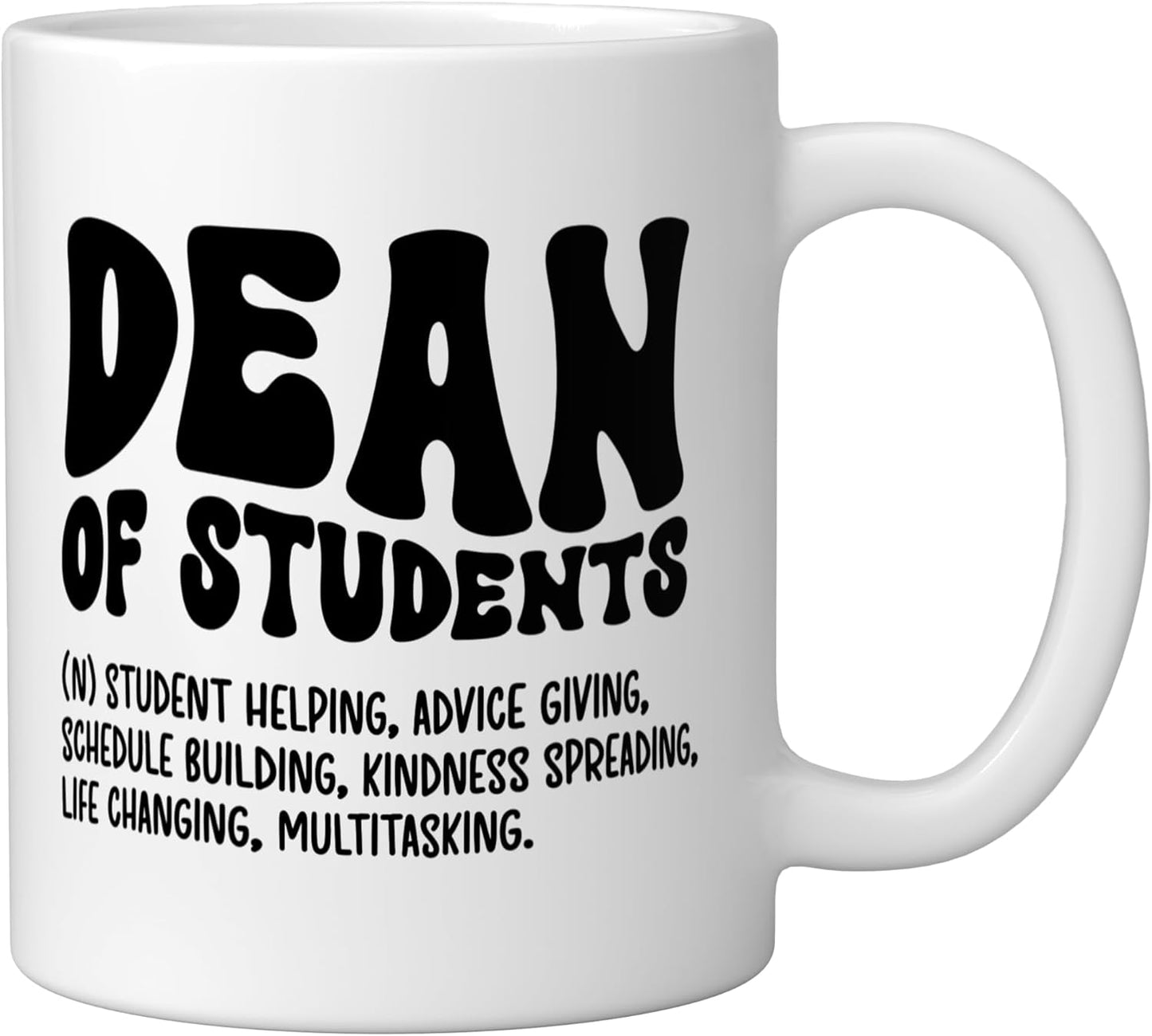 Taza de cerámica Dean Of Students Week blanca