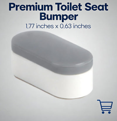 5 Parachoques Asiento Inodoro Antiderrapante Distribuye Peso