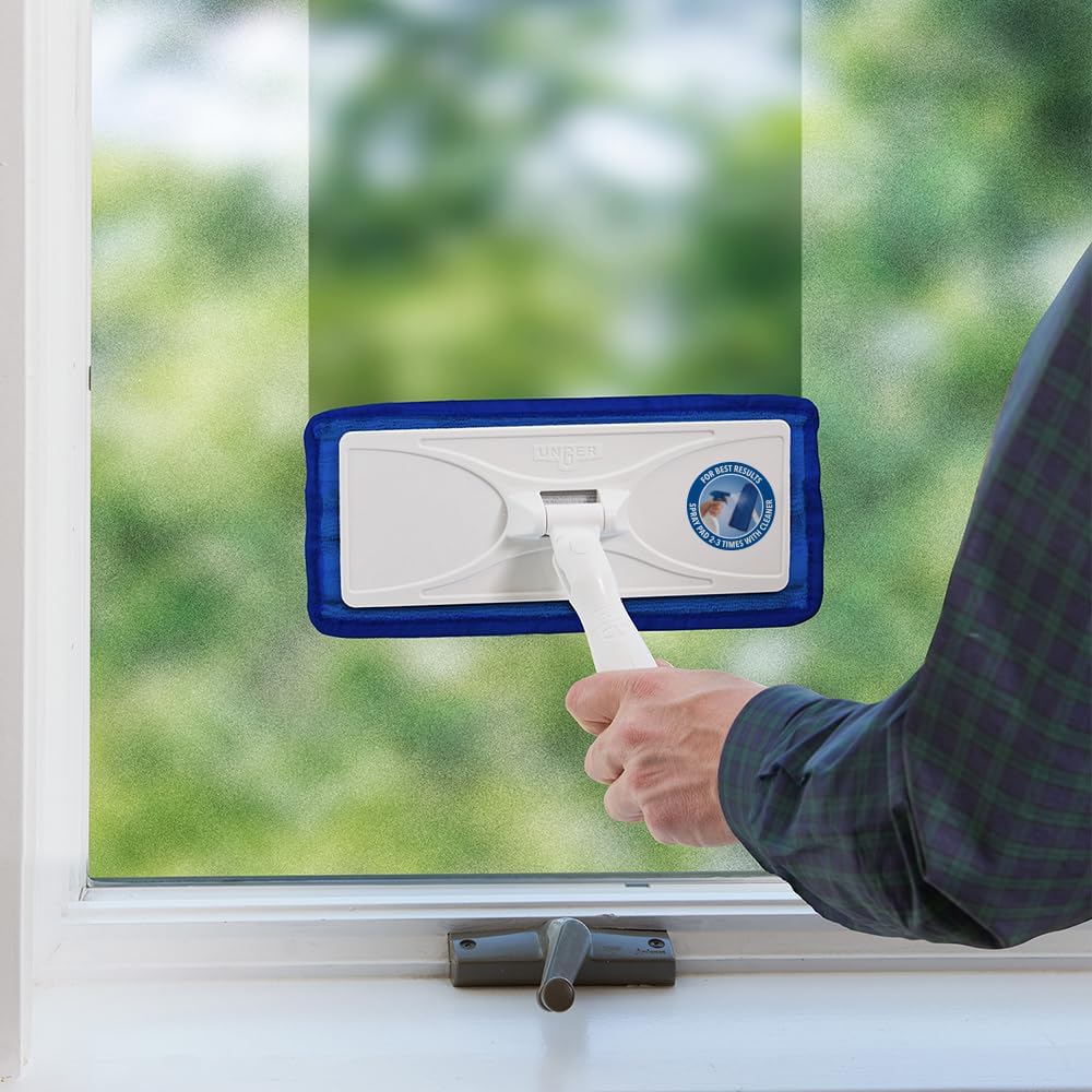 Limpiador ventanas poste 4ft almohadillas reutilizables