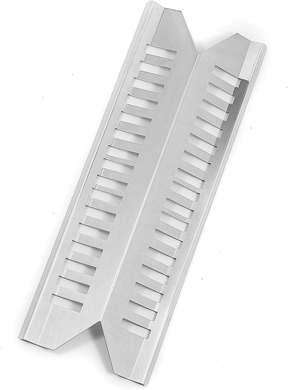 Placa calor acero inox 19.5625pulg para parrillas gas