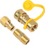 Accesorios conexión gas 3/8pulg enchufes manguera latón macizo