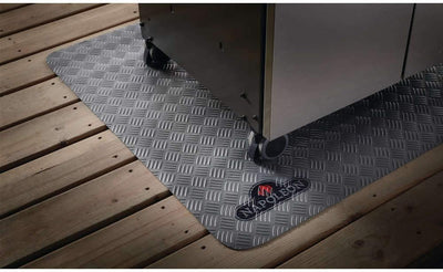 Tapete parrilla grande 90x35pulg resistente al calor