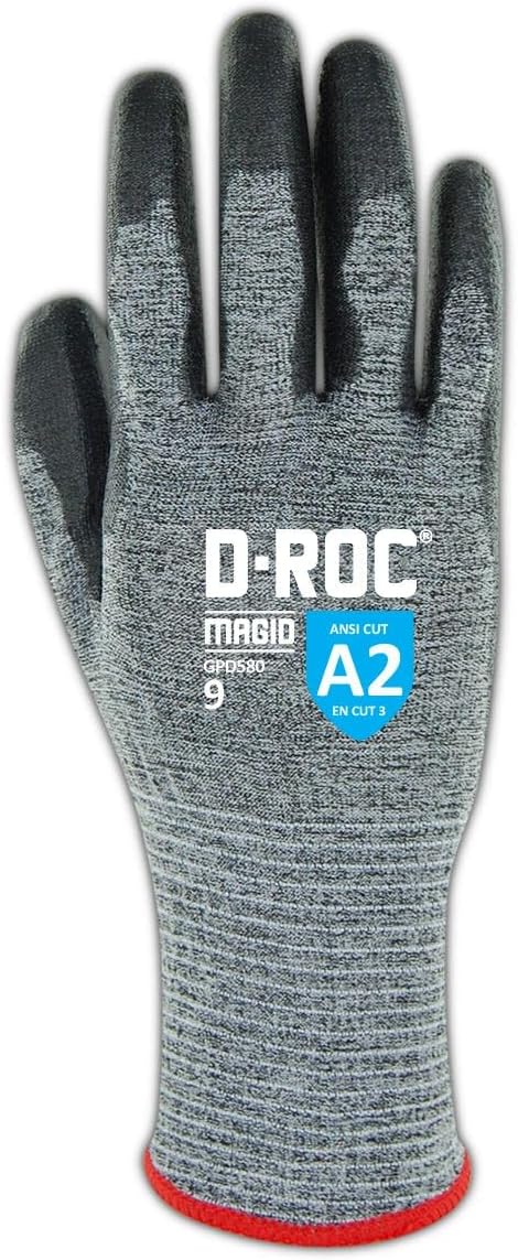 Guantes Hyperon Poliuretano ANSI A2 Tamaño 10/XL