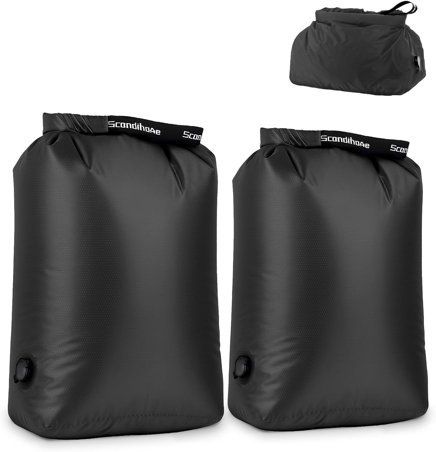 Bolsa lavandería viaje compresión al vacío reutilizable impermeable