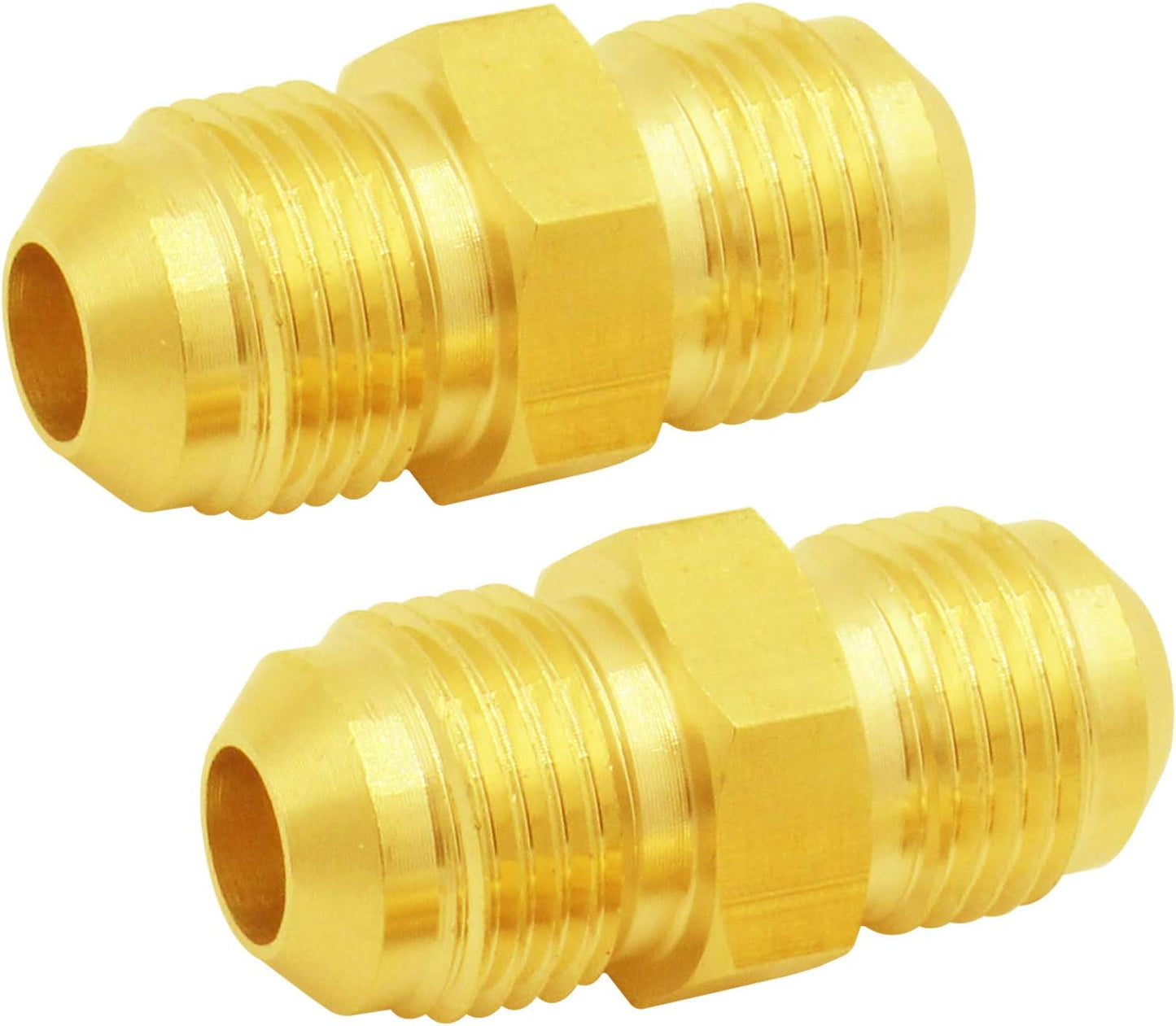 2 Adaptadores 3/8pulg Macho Flare para Parrilla Propano