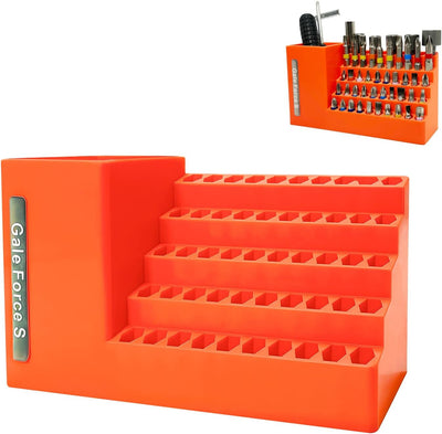 Organizador brocas 50 ranuras para garaje y taller