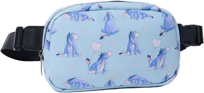 Riñonera cruzada mujer Eeyore AOP azul