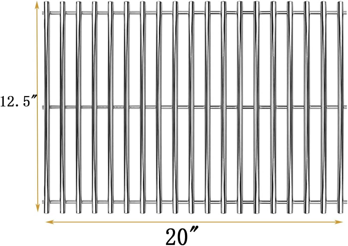 Rejilla acero inox 20x12.5pulg para Broilmaster P4 D4 G4