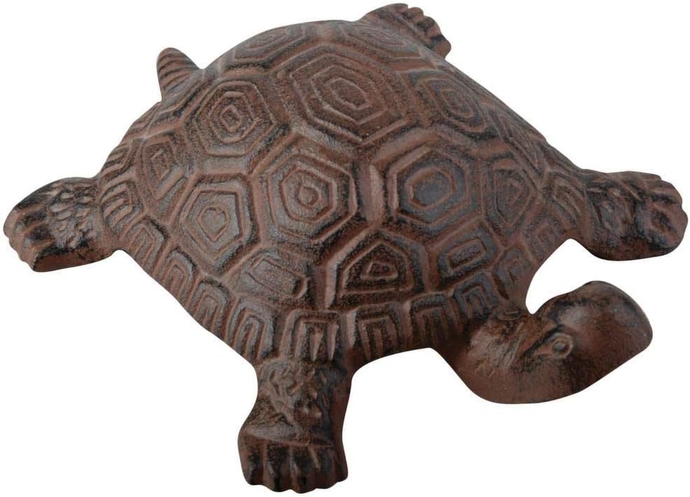 Tortuga decorativa hierro fundido grande