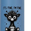 Bottella de agua acero inoxidable con jirafa Its Fine Im Fine