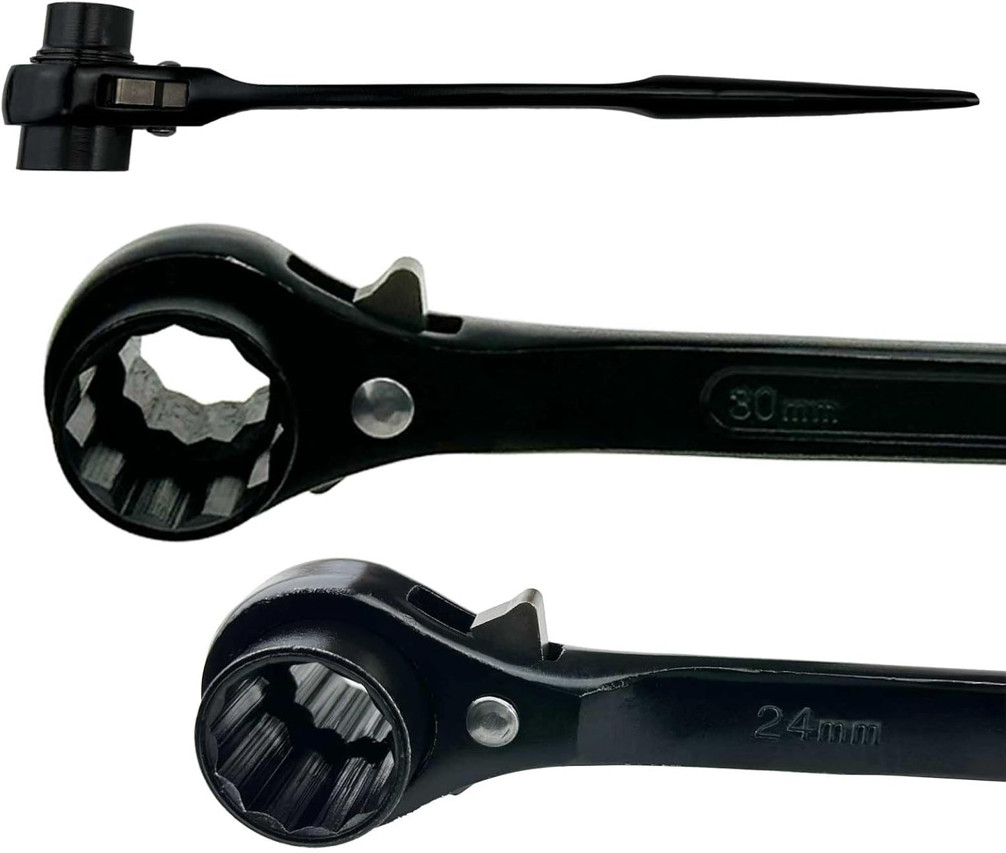 Llave trinquete multifunción 0.945x1.181pulg acero carbono