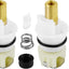 Pack 2 cartuchos grifo RP25513 comp Delta vástago kit RP24096