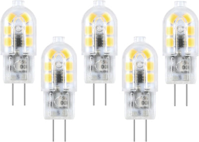 Bombilla LED G4 12-24V 2W equivalente 20W JC T3 reemplazo halógena