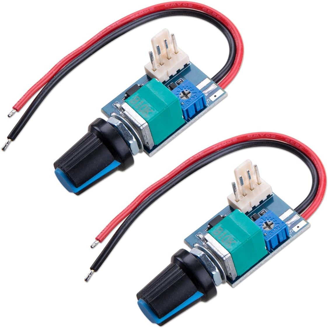 Controlador PWM ventilador 12V con interruptor perilla 0-97%