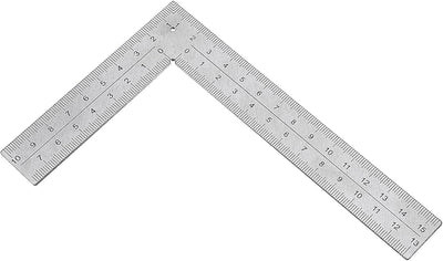 Regla en L acero inox para ingenieros y carpinteros
