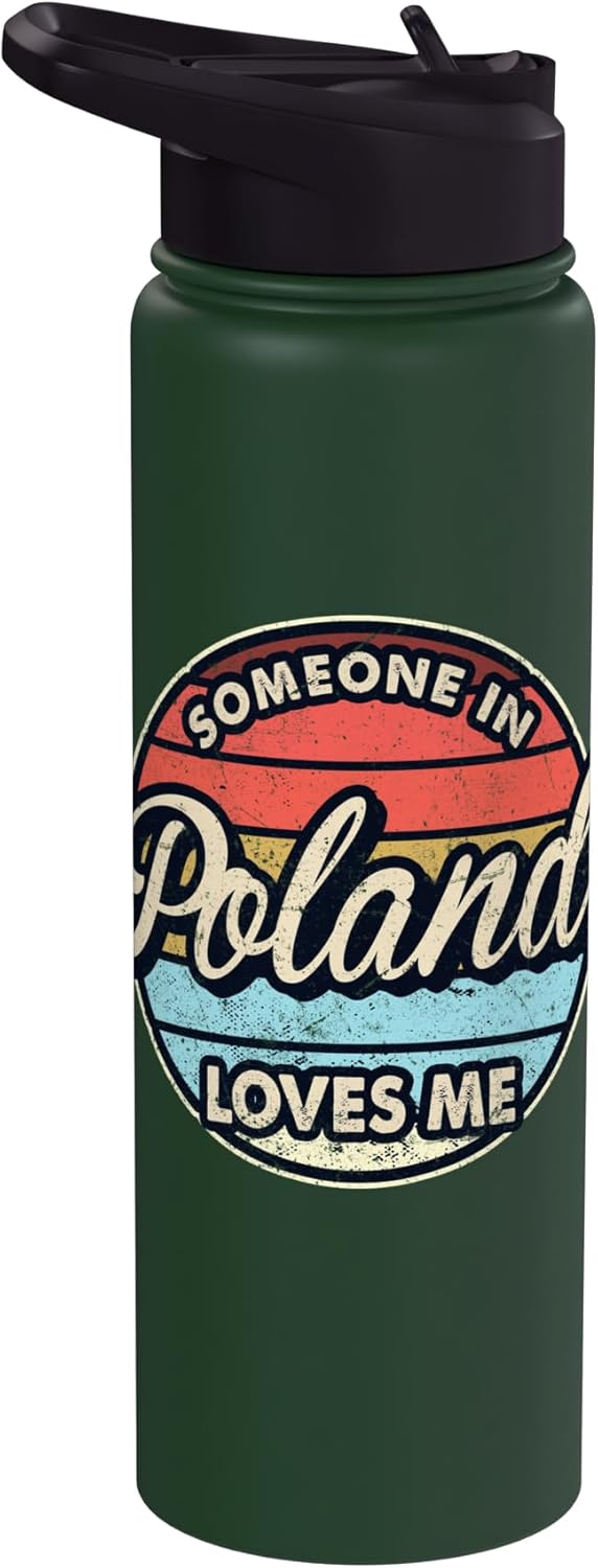 Botella de agua acero inoxidable sin BPA Polonia