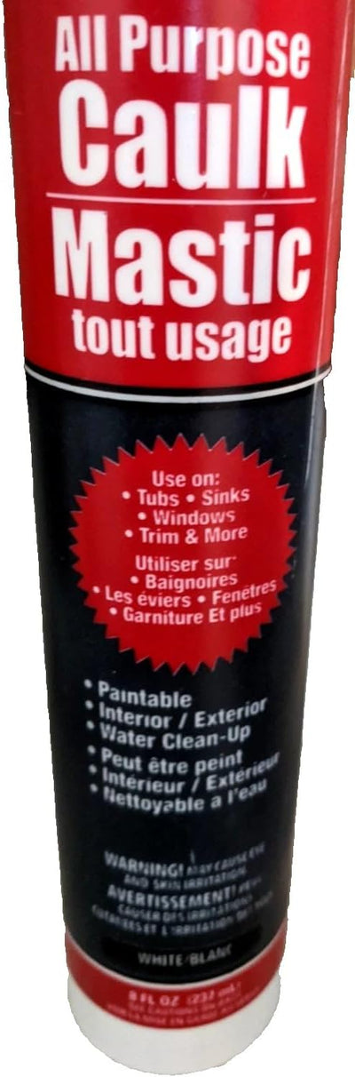 Masilla Multiusos Líquida Pintable 8oz Interior/Exterior