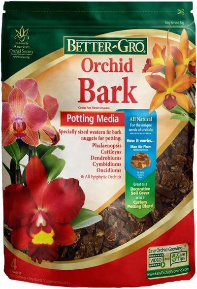 Corteza Orquídea Grado Premium para Cultivo Phalaenopsis