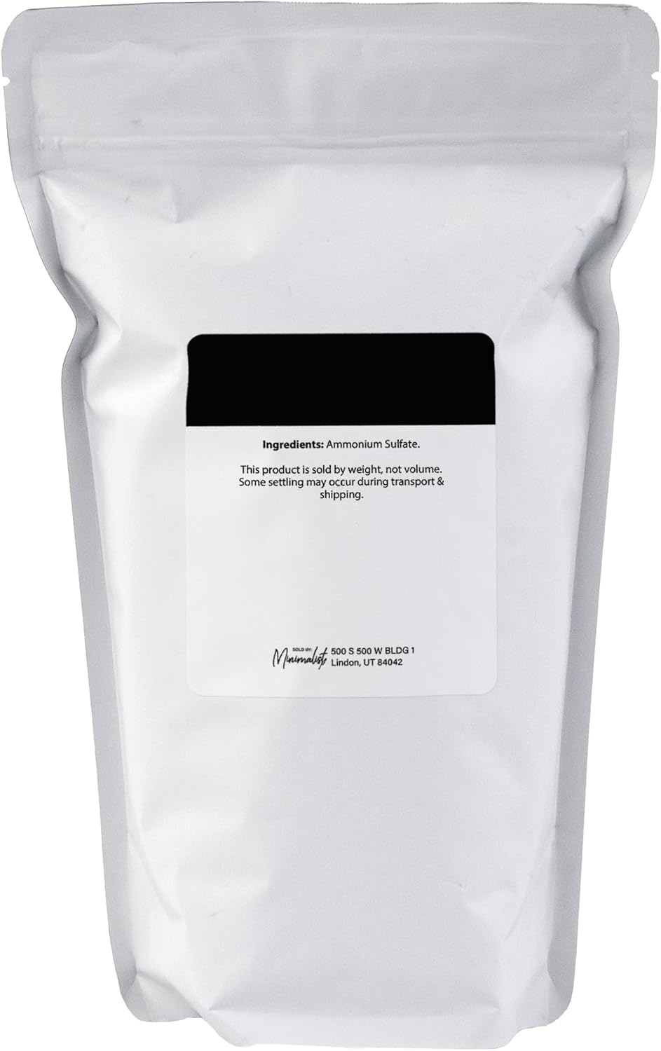 Sulfato amonio para jardinería bolsa recargable 1lb
